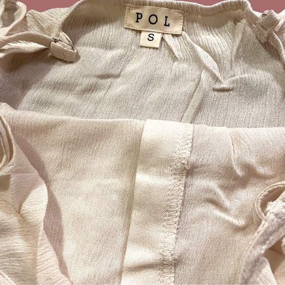 NWT POL tunic dress in natural vintage cream. Size small. - Picture 8 of 8